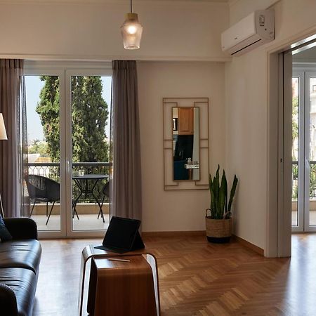 Chic One Bd Apartment With Hilton View アテネ エクステリア 写真