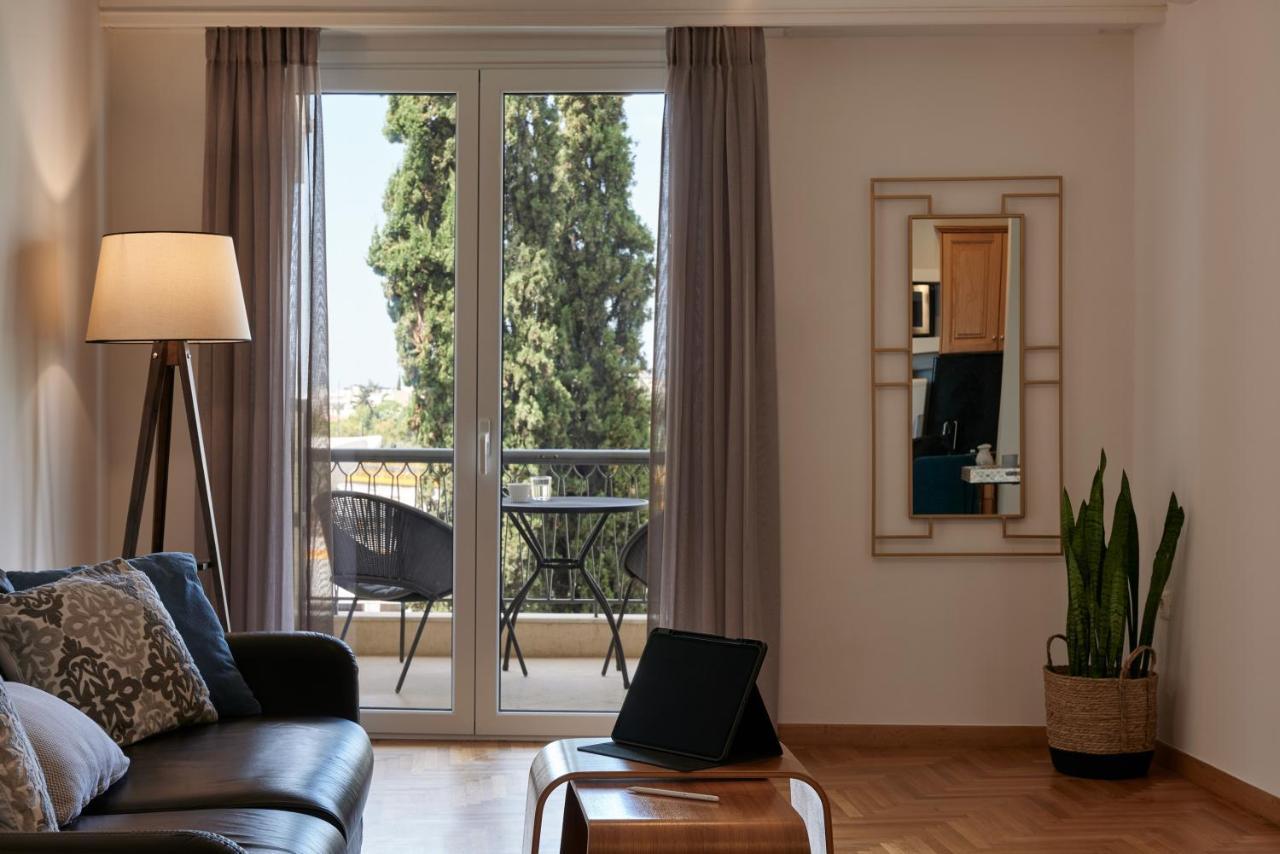 Chic One Bd Apartment With Hilton View アテネ エクステリア 写真